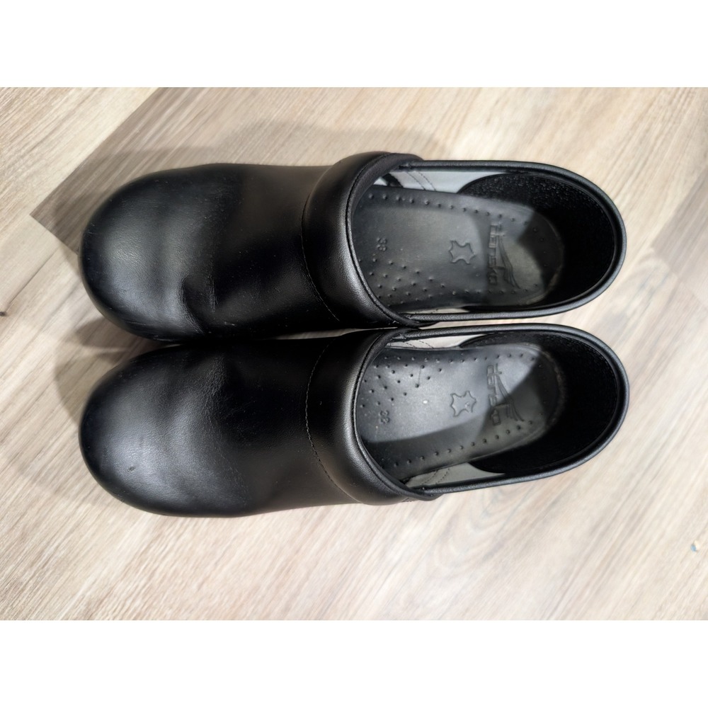 Dansko Women's Professional Clog, Black, Size EU 38 US 7.5-8, Nursing, Work